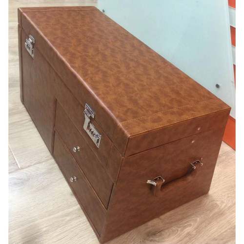 汽车高档带密码锁收纳箱越野车可用整理箱梯形储物箱质量可靠