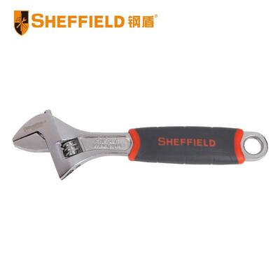 钢盾（SHEFFIELD） S016706 6寸活动扳手 多功能开口扳手