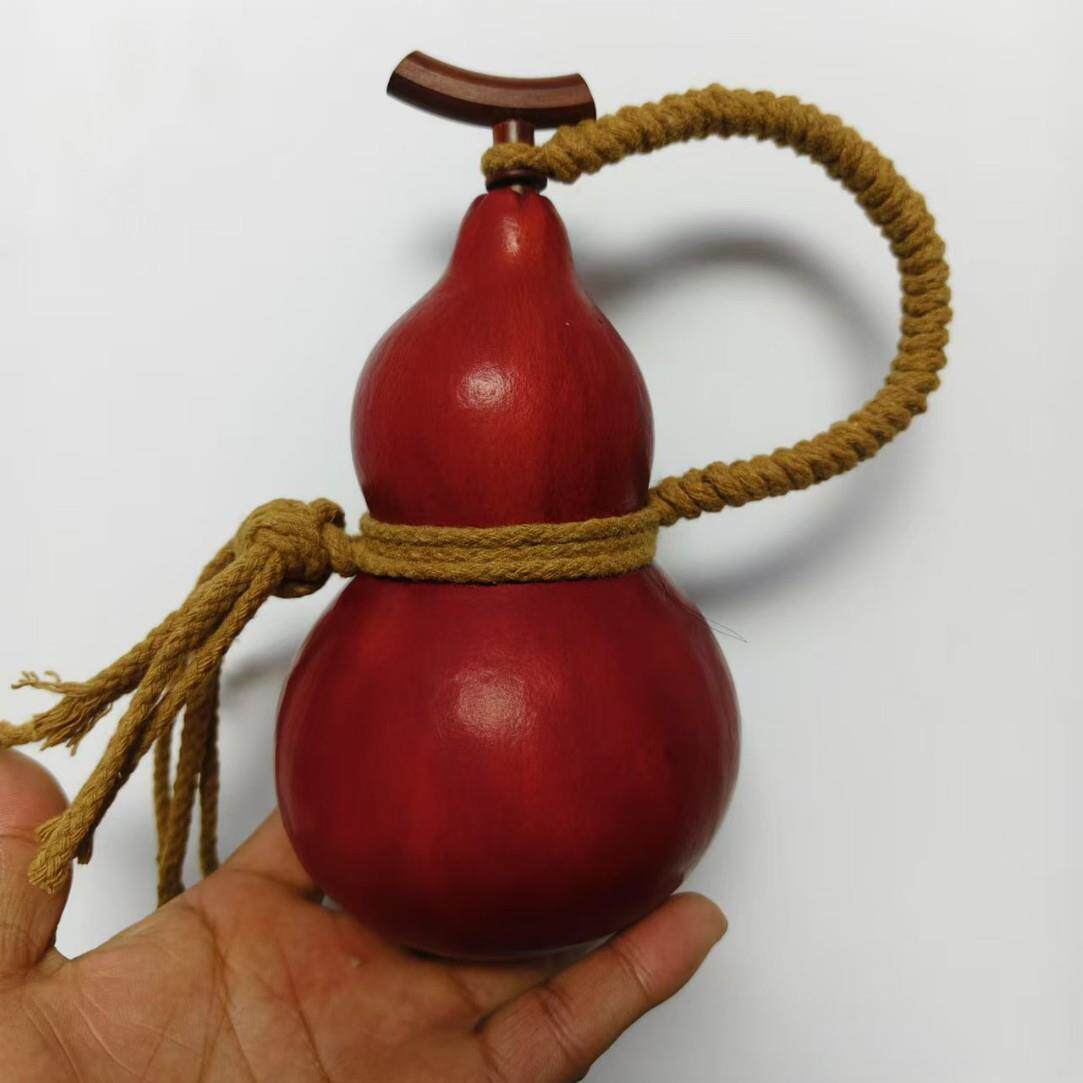 酒葫芦可盛热水摆件挂件 防渗处理天然葫芦13-26厘米酒葫芦