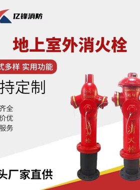 厂家直供 室外消火栓地上式SS100/65150/80地下式新型加密防撞消