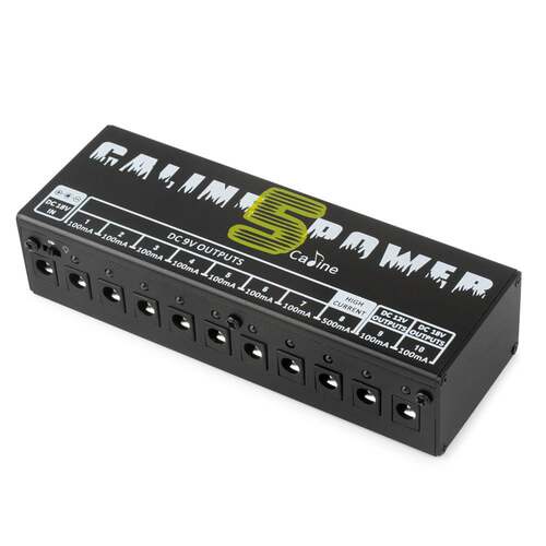 卡铃 Caline CP-05 10路输出口单块效果器电源 9V 12V 18V输出