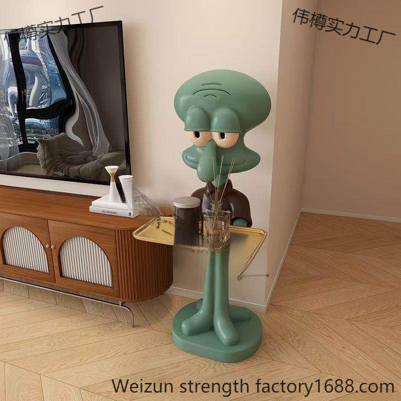 超大托盘落地摆件电视柜沙发搬家装饰工艺品客厅,家居饰品,落地摆件,淘宝优惠券,粉丝福利购,淘宝优惠卷