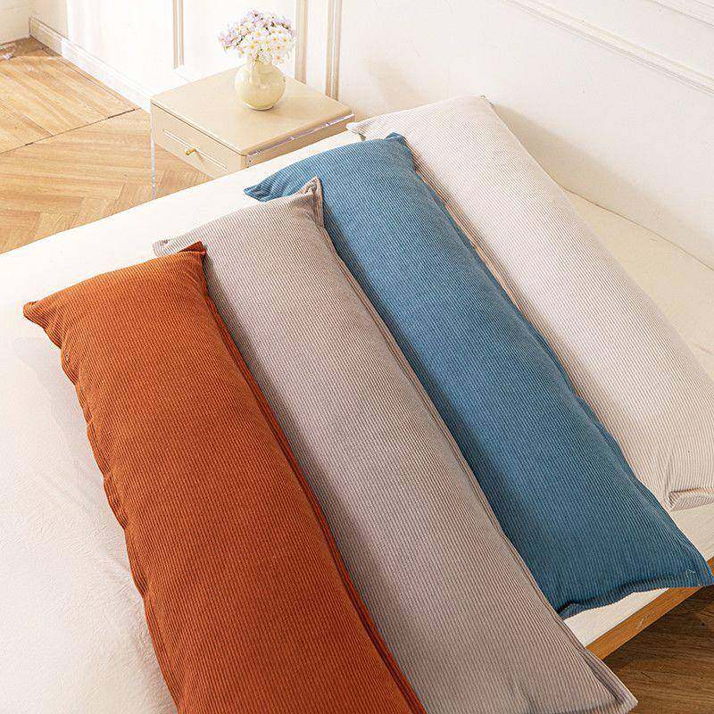 灯芯绒纯色长方形靠垫沙发长条枕客厅卧室床头靠背大号抱枕套腰枕,居家布艺,抱枕被,淘宝优惠券,粉丝福利购,淘宝优惠卷