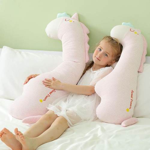 恐龙儿童睡觉抱枕夹腿长条枕男女生款抱抱枕大抱枕