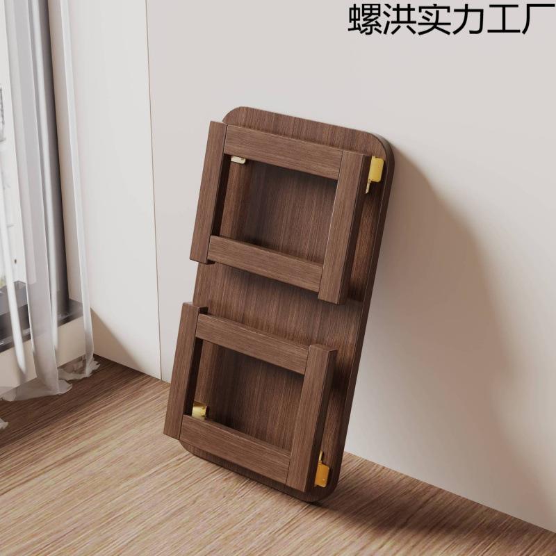 可折叠老式中式出租屋家用飘窗小桌子楠竹简约便携喝茶学习桌复古