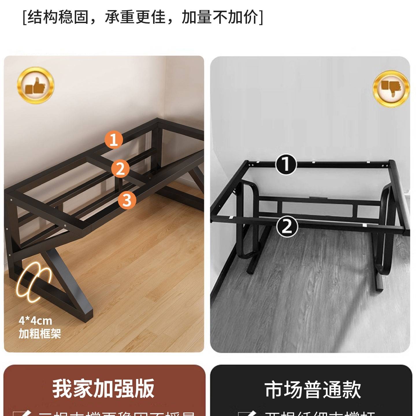包邮实木电脑桌台式办公桌长条桌子简易书桌学生家用卧室电竞桌工