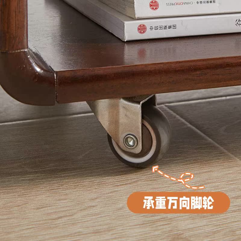 家逸 实木沙发边柜边几边桌茶几边几柜客厅小茶几简约多用途