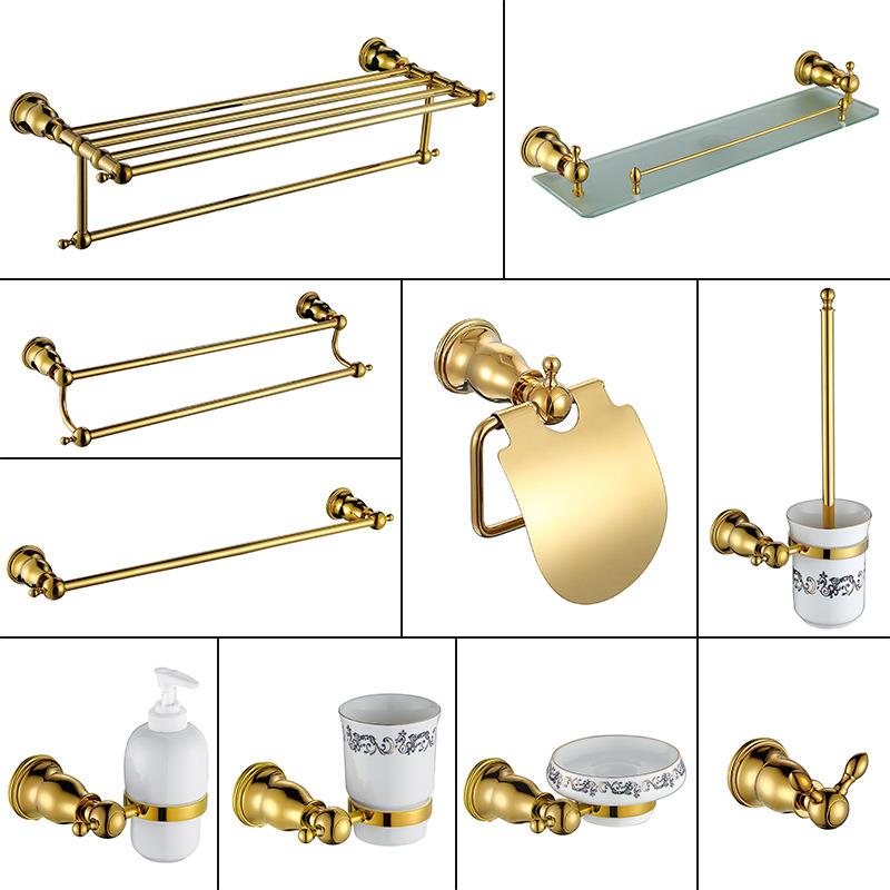 浴室打孔置物架卫生间厕所洗手间洗漱台墙上壁挂收纳毛巾架GJ2032