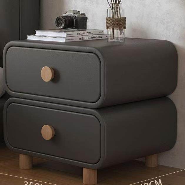 简约现代极简免安装小型收纳柜奶油风床头柜卧室实木皮质床边柜,玩具/童车/益智/积木/模型,其它,淘宝优惠券,粉丝福利购,淘宝优惠卷