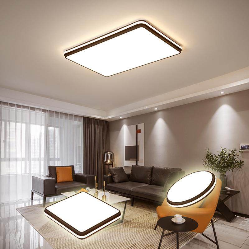 2025新款led客厅吸顶灯现代简约大气长方形创意卧室餐厅灯具套餐,家装灯饰光源,客厅吸顶灯,淘宝优惠券,粉丝福利购,淘宝优惠卷