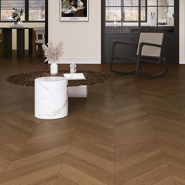 式鱼骨咨询纹木纹砖柔光卧天鹅绒原木风瓷砖客厅法室餐厅地6砖00x