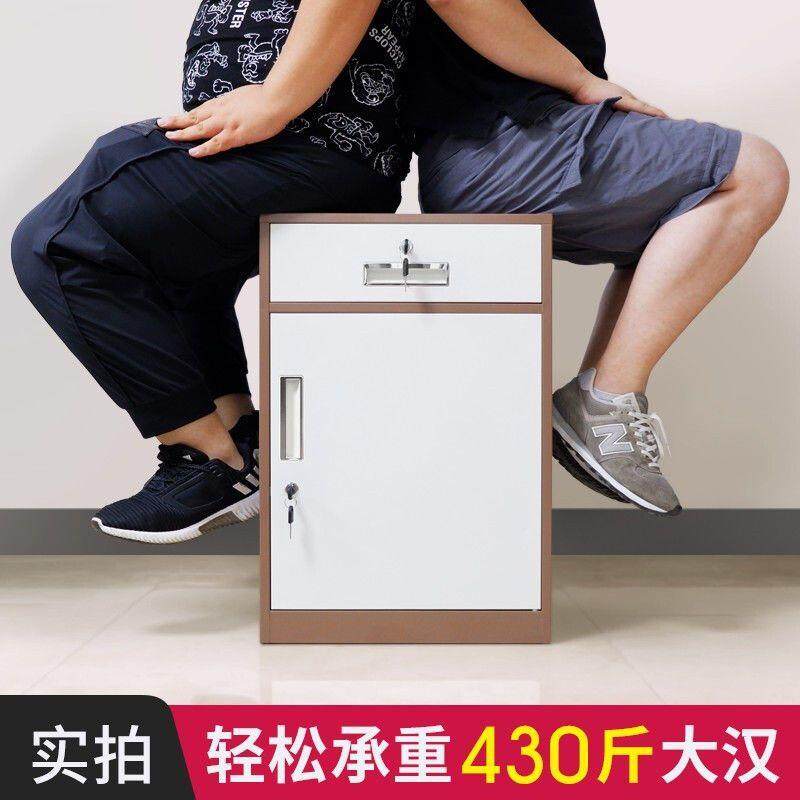 钢制矮柜办公室小柜子文件柜铁皮柜档案柜活动柜半截柜咖白抽屉柜,商业/办公家具,办公储物柜,淘宝优惠券,粉丝福利购,淘宝优惠卷