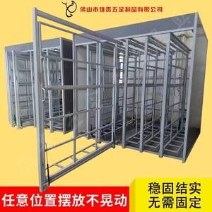 床垫抽拉展示架  席梦思床垫架 床品展架 乳胶床垫架 家纺样品架
