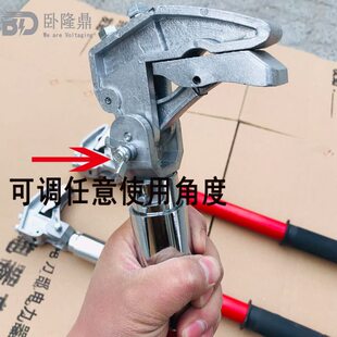 脱离式鸭嘴接地线10kv35kv可脱卸式接地线鸭嘴接地棒分离式短路线