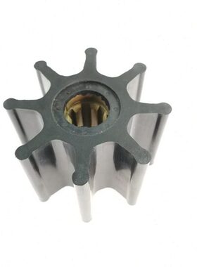 内舷船用内机海水泵弹性挠性柔性橡胶叶轮 L207/F20SBC/65*45*16