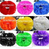 专业定做比赛用啦啦操彩球啦啦队花球学校课间健美操舞蹈比赛道具