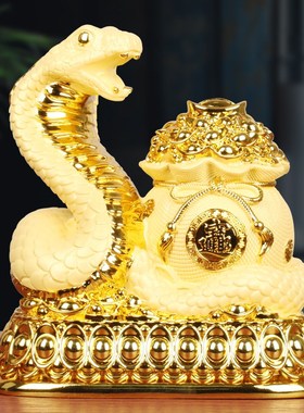 2025年装饰品蛇存钱罐可存可取B存钱筒不可取大容量大人家里用摆