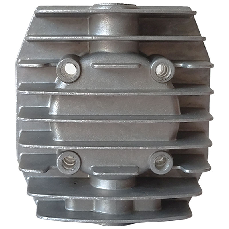 小型有油空压机缸头盖气泵缸盖垫3p日豹泉州便携式空气压缩机铸铝