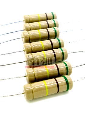 5W510K碳膜电阻大功率电阻510K/逆变氩弧焊焊机高压引弧板电阻5W