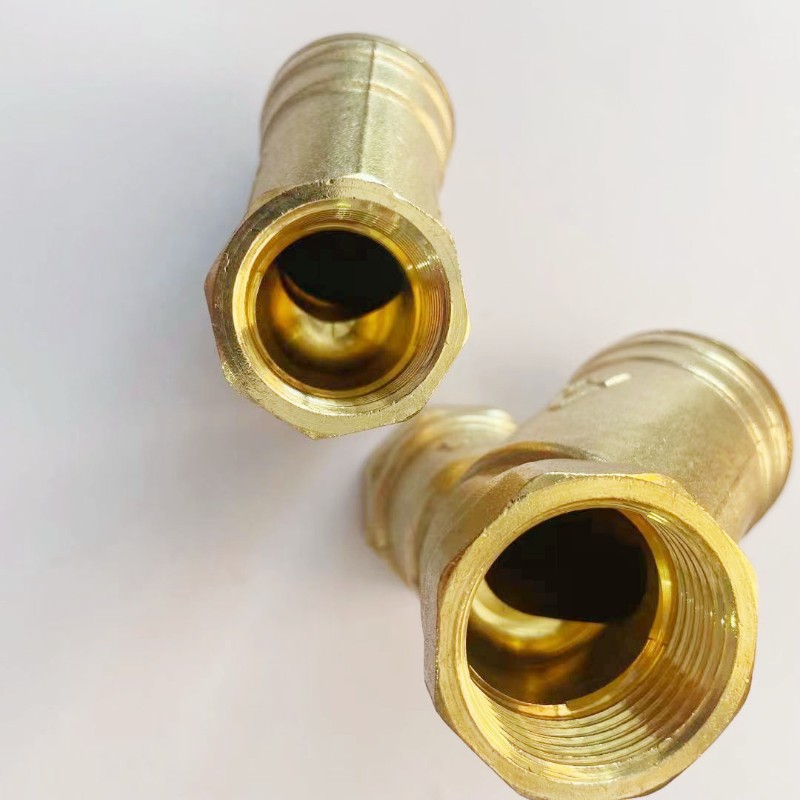 埃美柯Y型过滤器607A黄铜Y型丝口空调DN15 20 25-50 4分6分1寸2寸