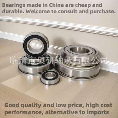 厂家直销 带法兰轴承 F-16004-2RS 密封 开式 非标 微型 中大型