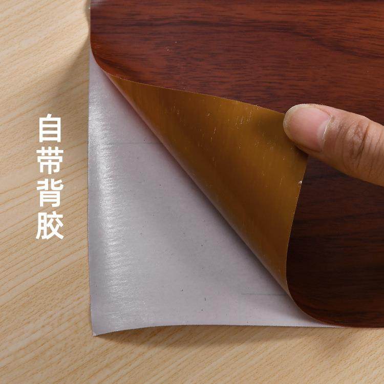 PVC纹墙纸防木水防出潮家具橱柜衣书415桌柜宿舍租屋公寓翻新贴纸