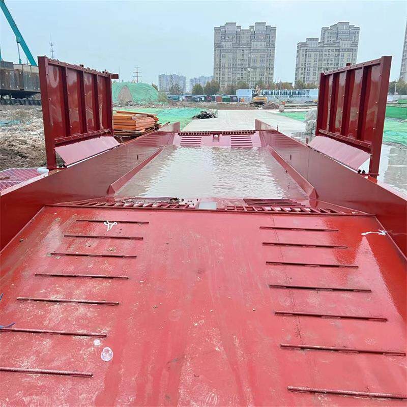 沙场煤场大洗车无品牌/台过水池可移型洗车机建筑工地免基础洗动