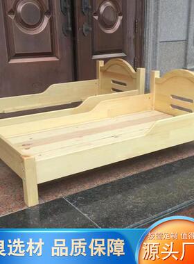 幼儿园学实20274木床层上下床宿儿童叠叠床校高低床员双工舍床上下铺