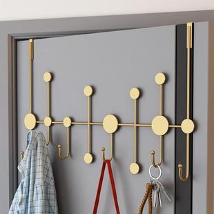 入门玄后装饰门挂钩进HYtsqrqk门钥匙收纳免户打孔关挂衣架欢迎回