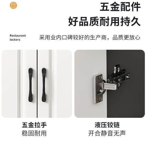 实家木餐边柜客厅物柜欧式用储厨房卧橱柜室现CEI代简约餐厅收纳