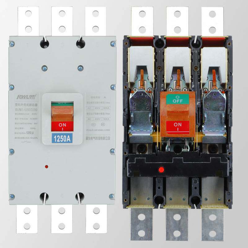 大电流1250A1600A 2500A空气开关发电机专用开关塑料外壳式断路器