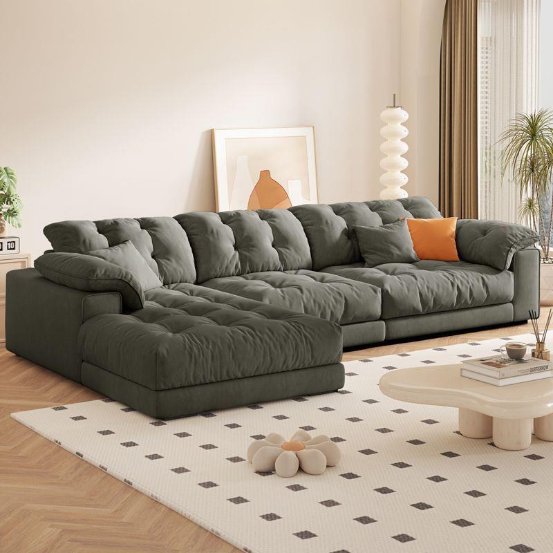 代简约202现5新科款技布沙发客SKB厅小户型用家贵妃位三人沙发出