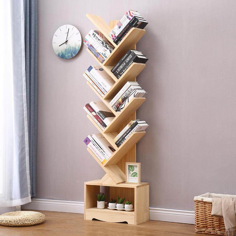 实木架儿童简约落地置物02家书柜客厅用书展示架多功能架省空间新品,影音电器,DIY配件,淘宝优惠券,粉丝福利购,淘宝优惠卷