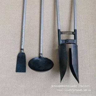 工程阳挖坑挖电线杆洛洞挖硬土锹锰钢夹对锹铲施工掏桩XOQ芯工具