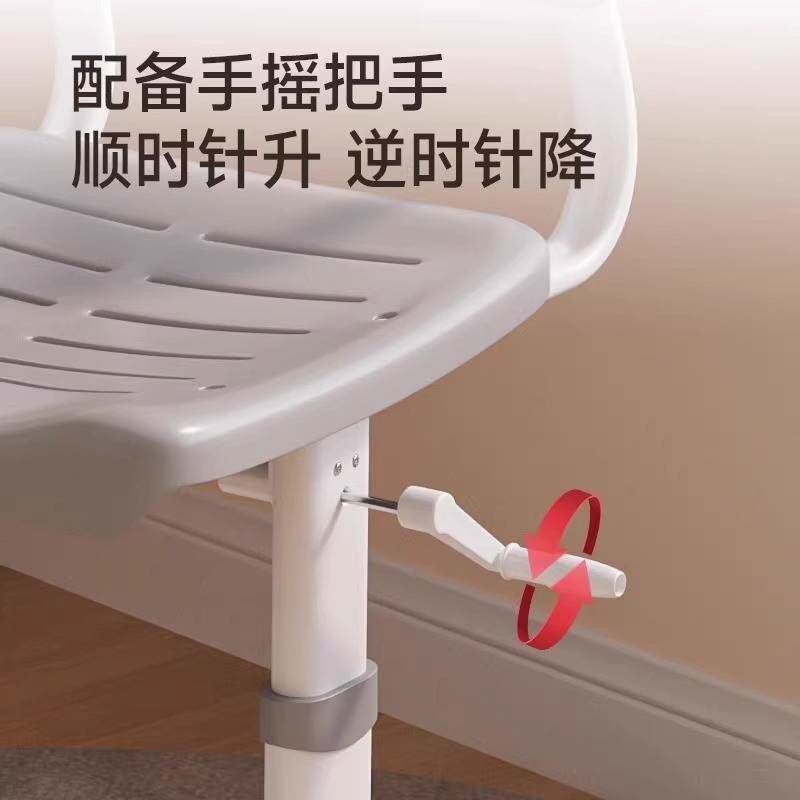 儿童学习椅子学生写作业可升降手摇写字椅家用坐姿靠背座椅免安装