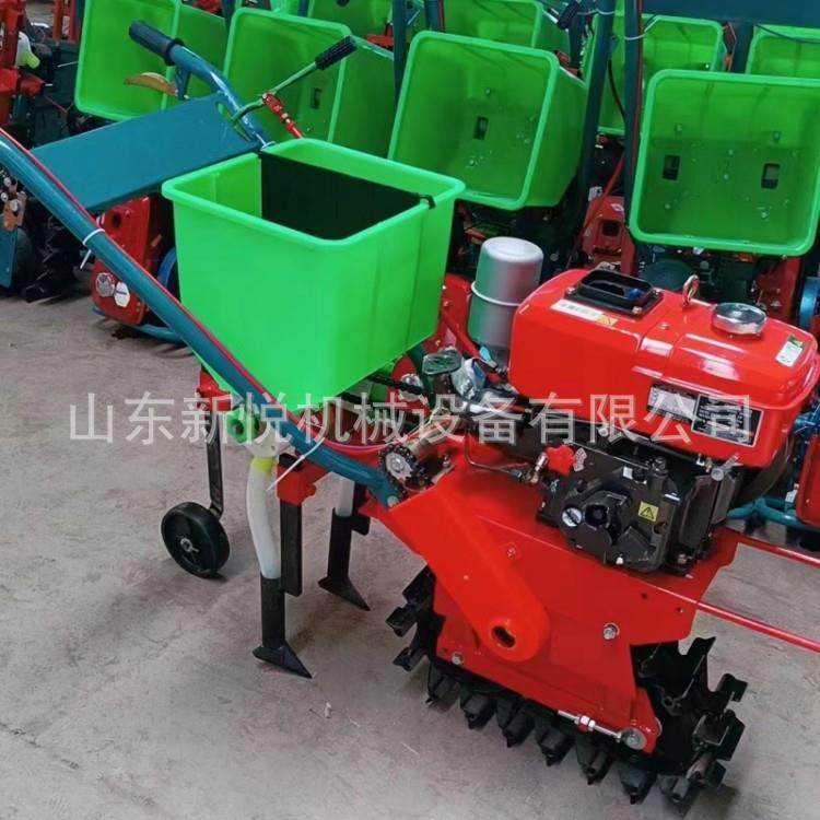 垄汽油米机施肥播种玉8YRR马力柴油链轨施肥机间双行追肥机