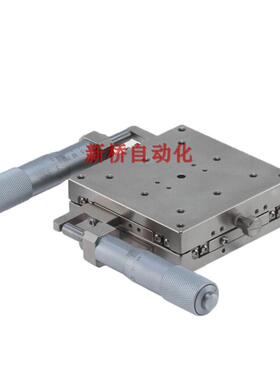 XY轴线F性滚珠不锈钢移微调滑台J07-40/EJF07E-98660千分尺驱动位