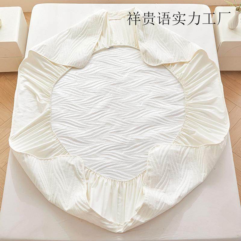 A类大豆纤夹棉床笠单新款全床罩床维包垫件保护罩防尘床祥贵语A#