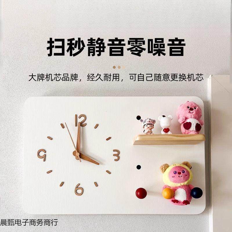 电表箱装饰画带钟表202板5晨甄电子款中古风免打孔弱闸电盒遮挡洞