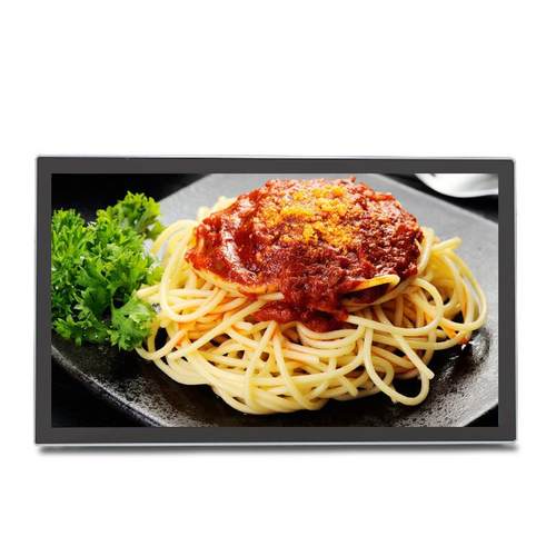 壁HH-CM220挂告机21卧.网5寸安卓络智能分屏广广告显示屏式电容触