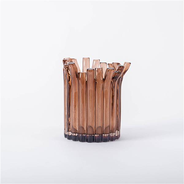 现代风格花瓶 万物生系列树脂花器 透明树脂工艺品 陈设软装摆件