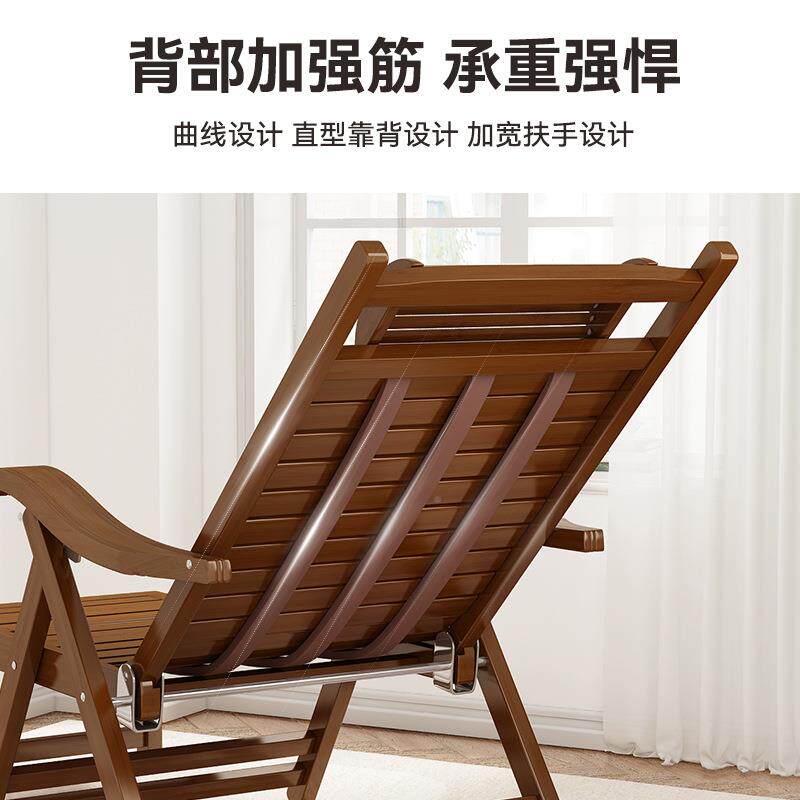 折叠成竹椅竹躺椅人家用床休ZDC-20凉椅卧室午睡懒人阳午台楠竹折