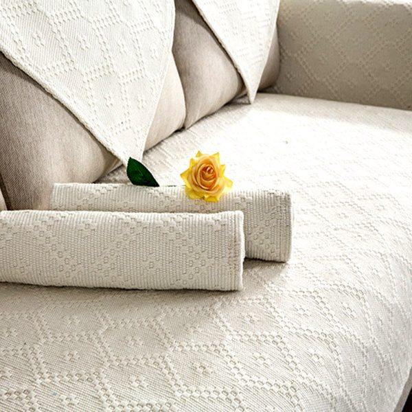 米白色中式沙发垫布艺四季通用实木沙发坐垫套罩巾全盖布简约现代,居家布艺,沙发垫,淘宝优惠券,粉丝福利购,淘宝优惠卷