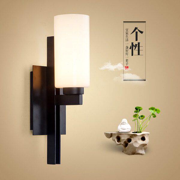 新中式壁灯客厅背景墙茶楼酒店会所卧室床头灯中国风过道工程灯具