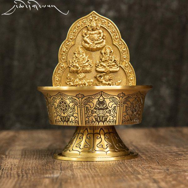 大千善缘 五姓财神供水碗供水杯 供水财神 五种财神可选 鎏金工艺,家居饰品,装饰摆件,淘宝优惠券,粉丝福利购,淘宝优惠卷