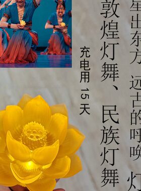 跳舞灯灯舞道具五星出东方野性的呼唤跳舞道具荷花灯宫灯舞台道具