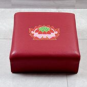 拜垫禅垫拜凳打坐垫跪拜垫莲花拜垫蒲团坐垫加厚海绵布面耐磨防水