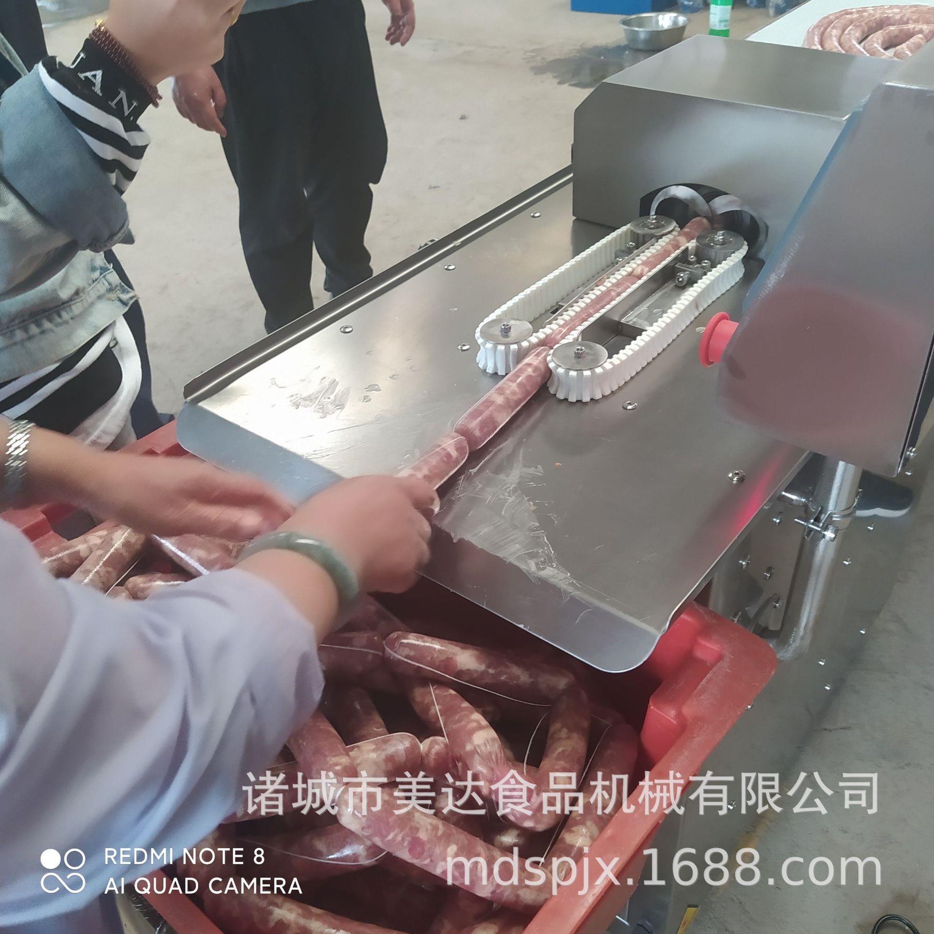 供应香肠捆扎打结机 双路香肠扎线机 全自动腊肠烤肠类扎线机