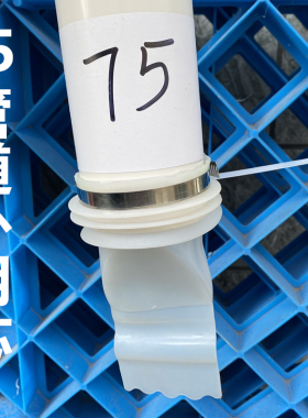 化粪池外套式防臭芯 75 110 160PVC下水管防臭气硅胶芯防虫防返味