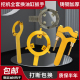 挖掘机涨紧油缸扳手换油封活塞扳手拆卸螺母四爪液压专用维修工具